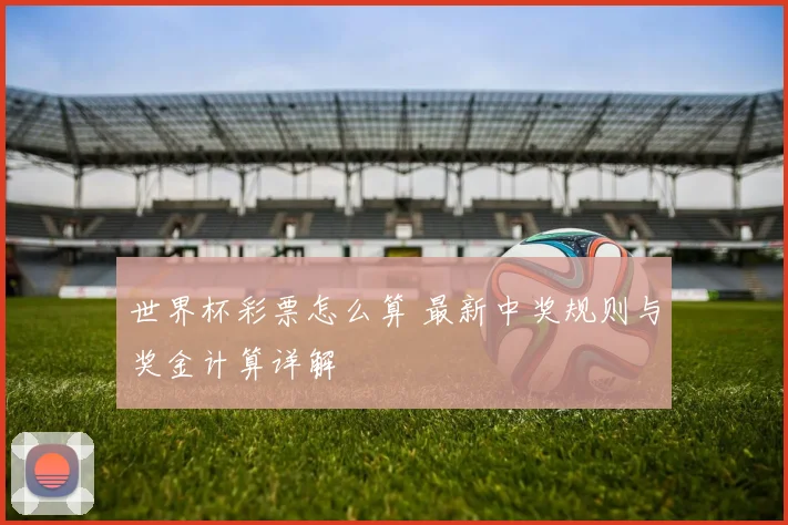 世界杯彩票怎么算 最新中奖规则与奖金计算详解