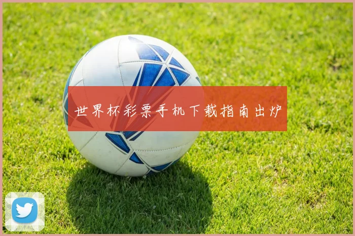 世界杯彩票手机下载指南出炉
